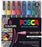 POSCA PAINT MARKER PC3 8 PKT ASSORTED - PC3M8C