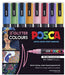 POSCA PAINT MARKER PC3 8 PKT GLITTER - PC3MGL8C