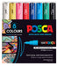 POSCA PAINT MARKER PC1 8 PKT COLOURS - PC1M8C