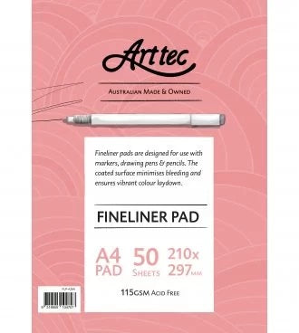 ARTTEC FINELINE PAD A4- FLP-A26A