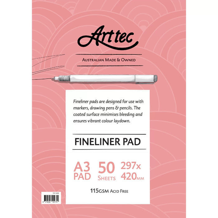ARTTEC FINELINE PAD A3- FLP-A26B