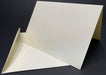 50 X IVORY TEXTURED S/FOLD CARDS WITH ENV - PL4 BULK