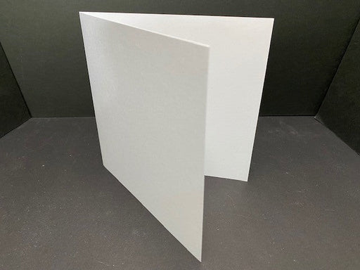 WHITE SMOOTH SQUARE S/FOLD CARD & ENV BULK - SPL3 BULK