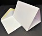 PK50 WHITE TEXTURED 3 PANEL CARDS & ENV BULK - PT1 BULK