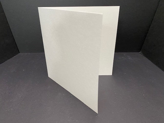SOFT CREAM SMOOTH SQUARE S/FOLD CARD & ENV BULK - SPL4 BULK
