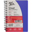 MM Visual Art Diary PP Coloured Cover A6 -MSB0078