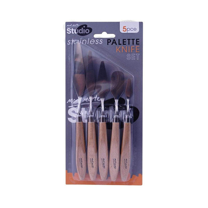 MM STUDIO PALETTE KNIFE SET 5 PC STAINLESS - MAPK0002