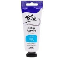 MM SATIN ACRYLIC 75ML PAINT TURQUOISE - PMSA7519