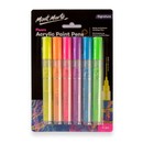 MM FLUORO ACRYLIC PAINT PENS BROAD TIP 6PC - MPN0172