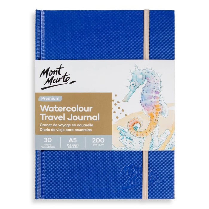 MM WATERCOLOUR TRAVEL JOURNAL A5 - MSB0154