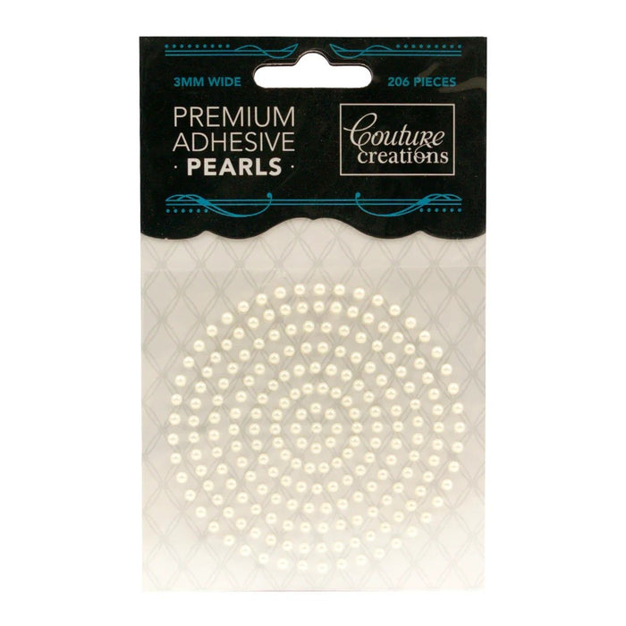 COUTURE CREATIONS 3MM PEARLS CREAM - CO724634