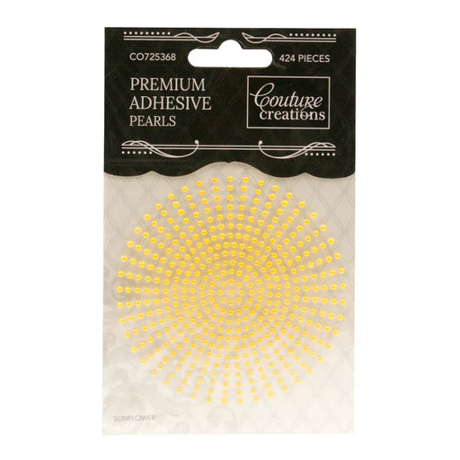 COUTURE CREATIONS 2MM PEARLS SUNFLOWER- CO725368