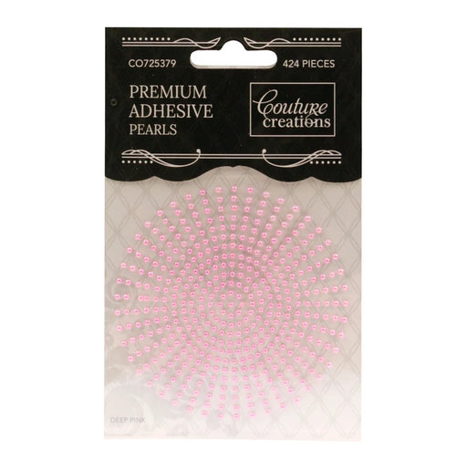 COUTURE CREATIONS 2MM PEARLS DEEP PINK - CO725379