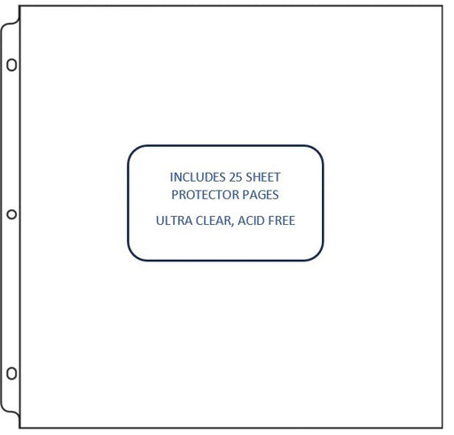 COUTURE CREATIONS 12X12 ALBUM VALUE REFILL (25) NO INSERTS - CO725400