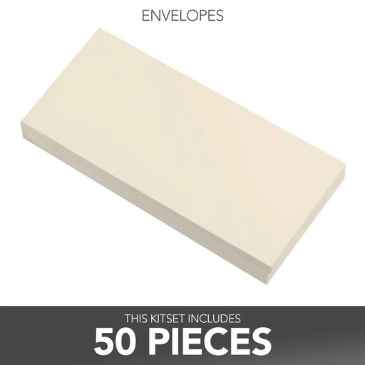  ENVELOPE CREAM PK50 - CO724848ENV