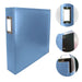 COUTURE CLASSIC SUPERIOR LEATHER D-RING ALBUM -COUNTRY BLUE - CO728143