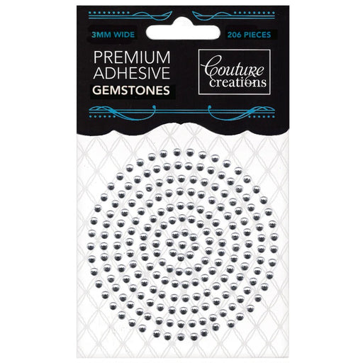 COUTURE CREATIONS 3MM RHINESTONES CRYSTAL - CO729049