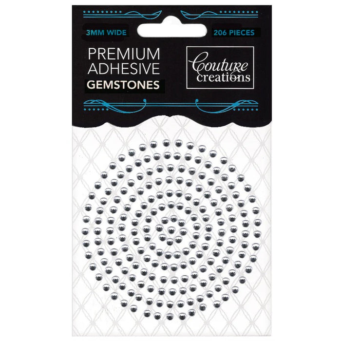 COUTURE CREATIONS 3MM RHINESTONES CRYSTAL - CO729049