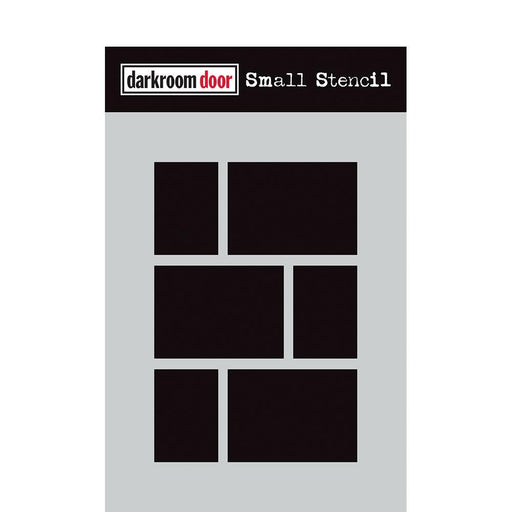 DARKROOM DOOR SMALL STENCIL MIXED BOXES - DDSS010