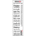 DARKROOM DOOR SENTIMENT STAMP ANNIVERSARY - DDSE006