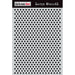 DARKROOM DOOR LARGE STENCIL 9X12 INCH DOTS - DDLS011
