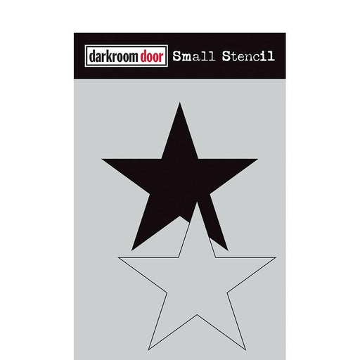 DARKROOM DOOR SMALL STENCIL 4.5X 6 INCH STAR SET - DDSS031