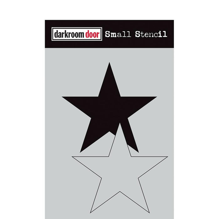 DARKROOM DOOR SMALL STENCIL 4.5X 6 INCH STAR SET - DDSS031