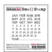 DARKROOM DOOR SMALL STAMP MARK THE DATE - DDSM016