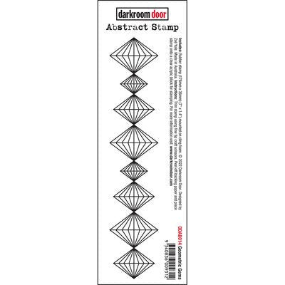 DARKROOM DOOR ABSTRACT STAMP GEOMETRIC GEMS - DDAB014