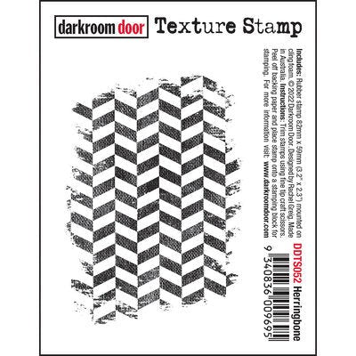 DARKROOM DOOR TEXTURE STAMP HERRINGBONE - DDTS052