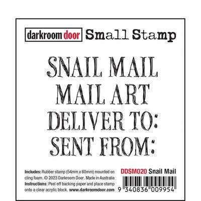 DARKROOM DOOR SMALL STAMP SNAIL MAIL - DDSM020
