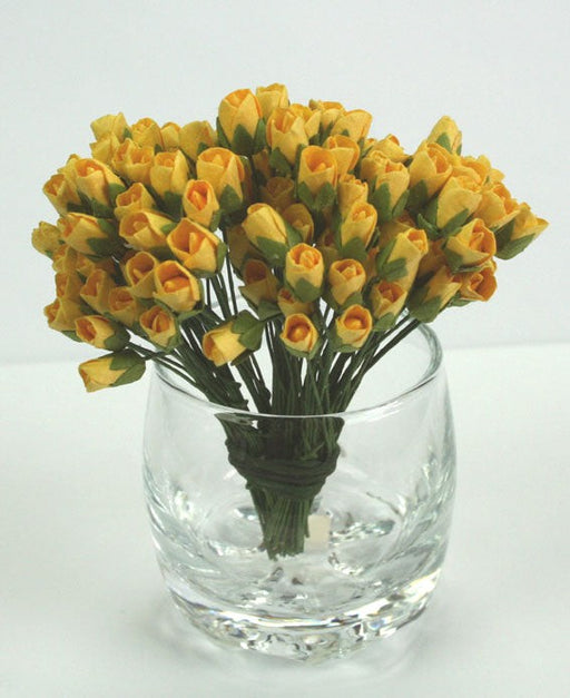 GREEN TARA MINI ROSEBUDS YELLOW - FDV025Y