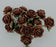 GREEN TARA ROSES 1.5CM BROWN - FDR003BR