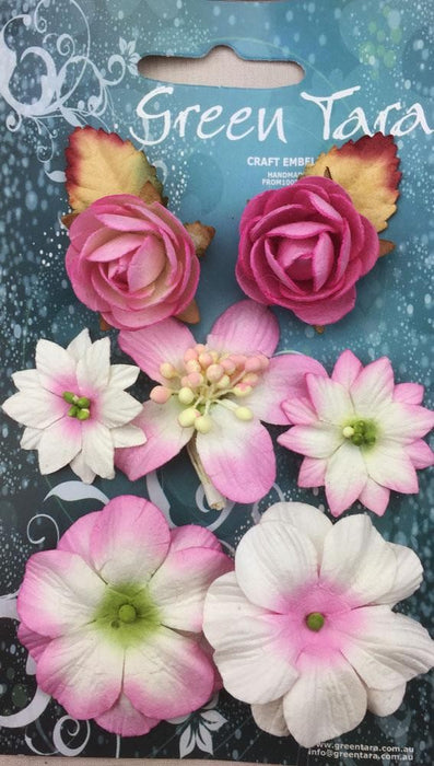 GREEN TARA PKT 7 RUSTIC BLUSH - RF7BLU