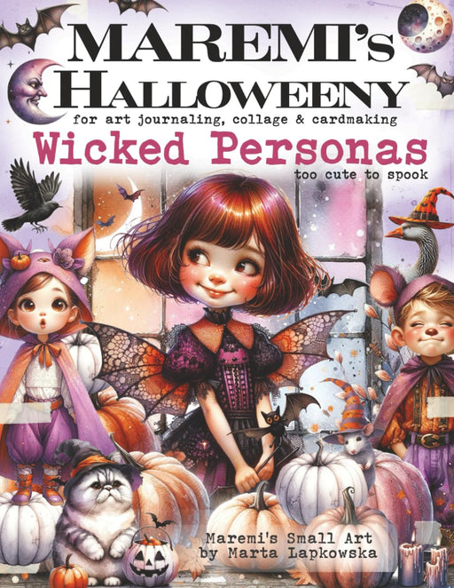 MAREMI'S SMALL ART BOOK BY MARTA LAPKOWSKA  HALLOWEENY WICKED PERSONAS -  ISBN9798268229820