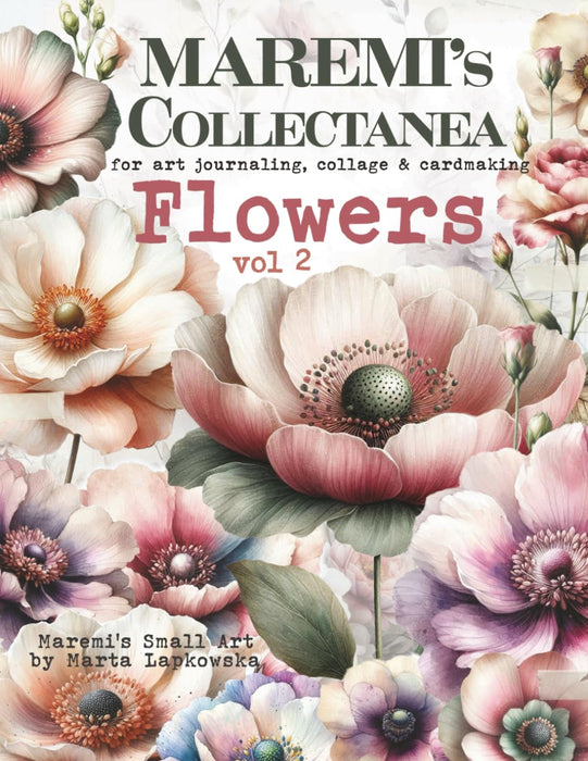 MAREMI'S SMALL ART BOOK BY MARTA LAPKOWSKA  FLOWERS VOL 2 -  ISBN9798299331462