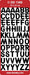 CRAFT STICKER LARGE ABC SILVER - DD1569S