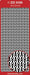 STICKER BORDERS RETRO CIRCLES GOLD - DD6596G