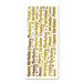 STICKER HAPPY BIRTHDAY GOLD - XL795U-01
