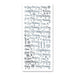 STICKER HAPPY BIRTHDAY SILVER - XL775U-02