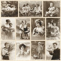 PION 12X12 GRANDMAS ATTIC SPRING GREETING - PD133F