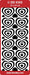 CRAFT STICKER HEARTS IN HEARTS ROMANTIC GOLD - DD6302G