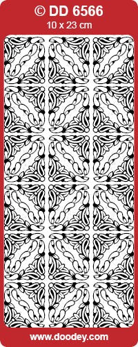 CRAFT STICKER CORNERS DIANNE SILVER - DD6566S