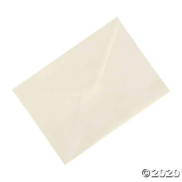 SQUARE ENVELOPES 150MMX150MM IVORY - EN104