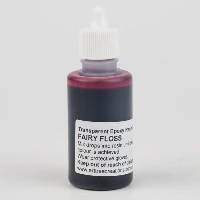 ART TREE CREATIONS TRANSPARENT DYES FAIRY FLOSS - TDFAIRYFLOSS