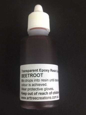 ART TREE CREATIONS TRANSPARENT BEETROOT - TDBEETROOT