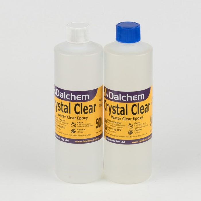 DALCHEM CRYSTAL CLEAR POURING RESIN 500ML X2 - DCCPR1