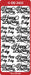 STICKER HAPPY BIRTHDAY GOLD - DD2433G