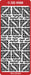 STICKER FLORAL CORNERS BLACK - DD6568BL