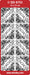 CRAFT STICKER CORNERS DIANNE SILVER - DD6753S